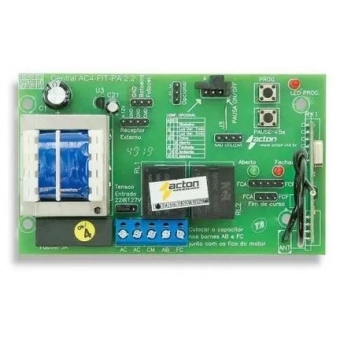 RECEPTOR AC4 2 CANAIS 433MHZ
