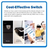 SWITCH  10/100 5 PORTAS