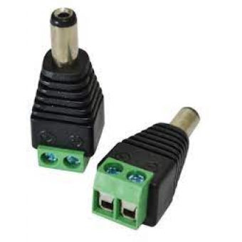 CONECTOR P4 MACHO COM BORNE