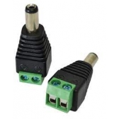 CONECTOR P4 MACHO COM BORNE