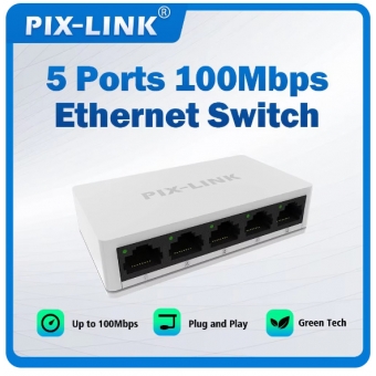 SWITCH  10/100 5 PORTAS
