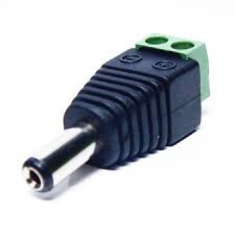 CONECTOR P4 MACHO COM BORNE
